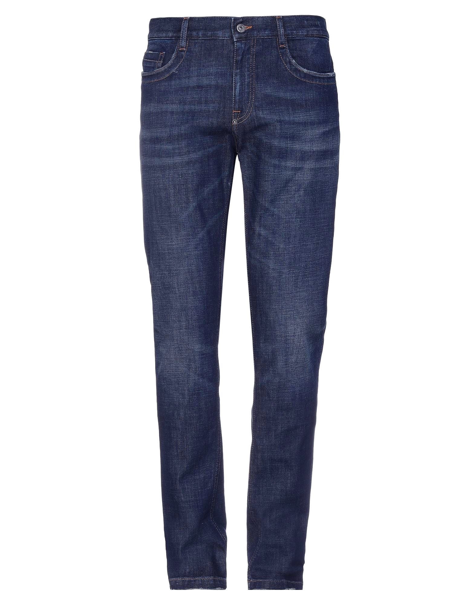Bikkembergs Blue Cotton Men Men's Jean