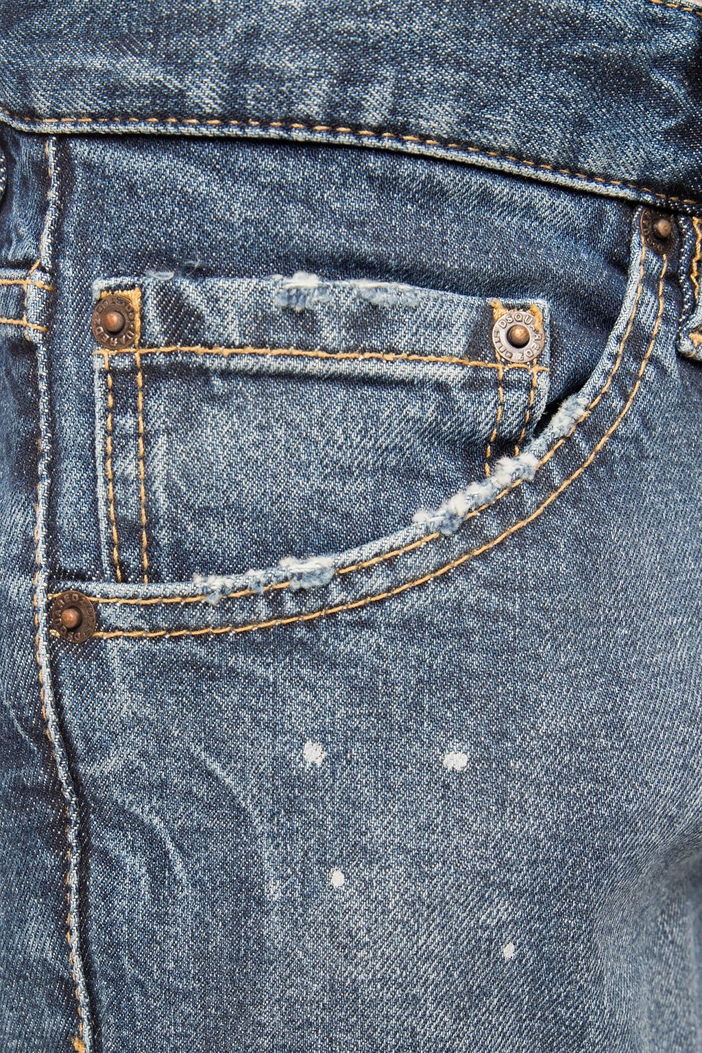 Dsquared² Blue Cotton Jeans Men's Denim