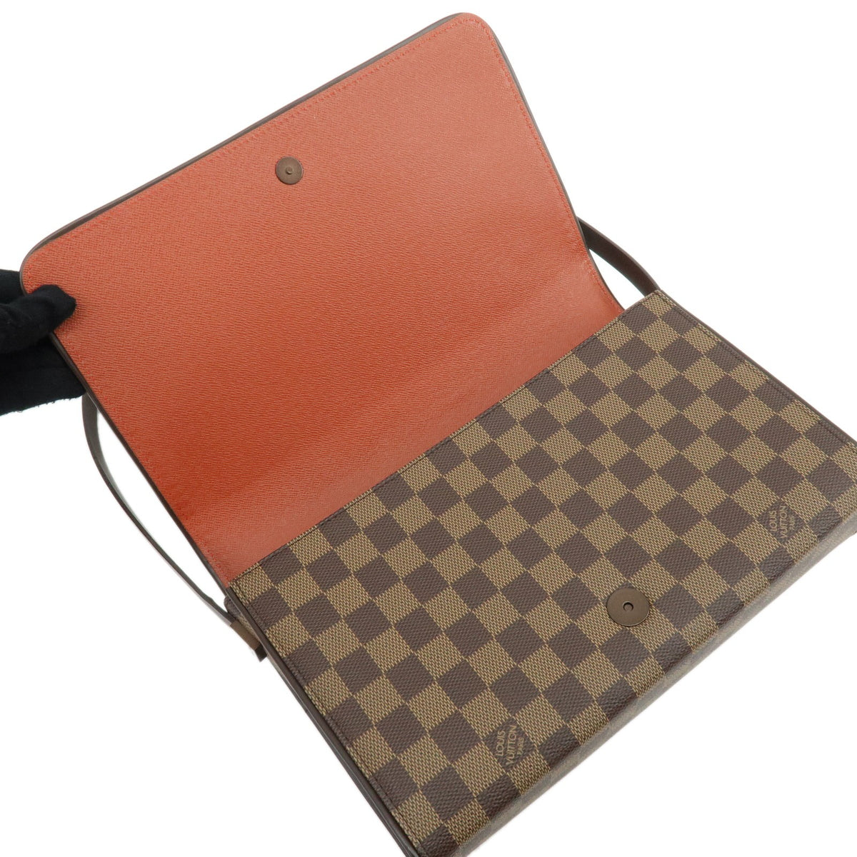 Louis Vuitton Tribeca Damier Brown Canvas Handbag (Pre-Owned)