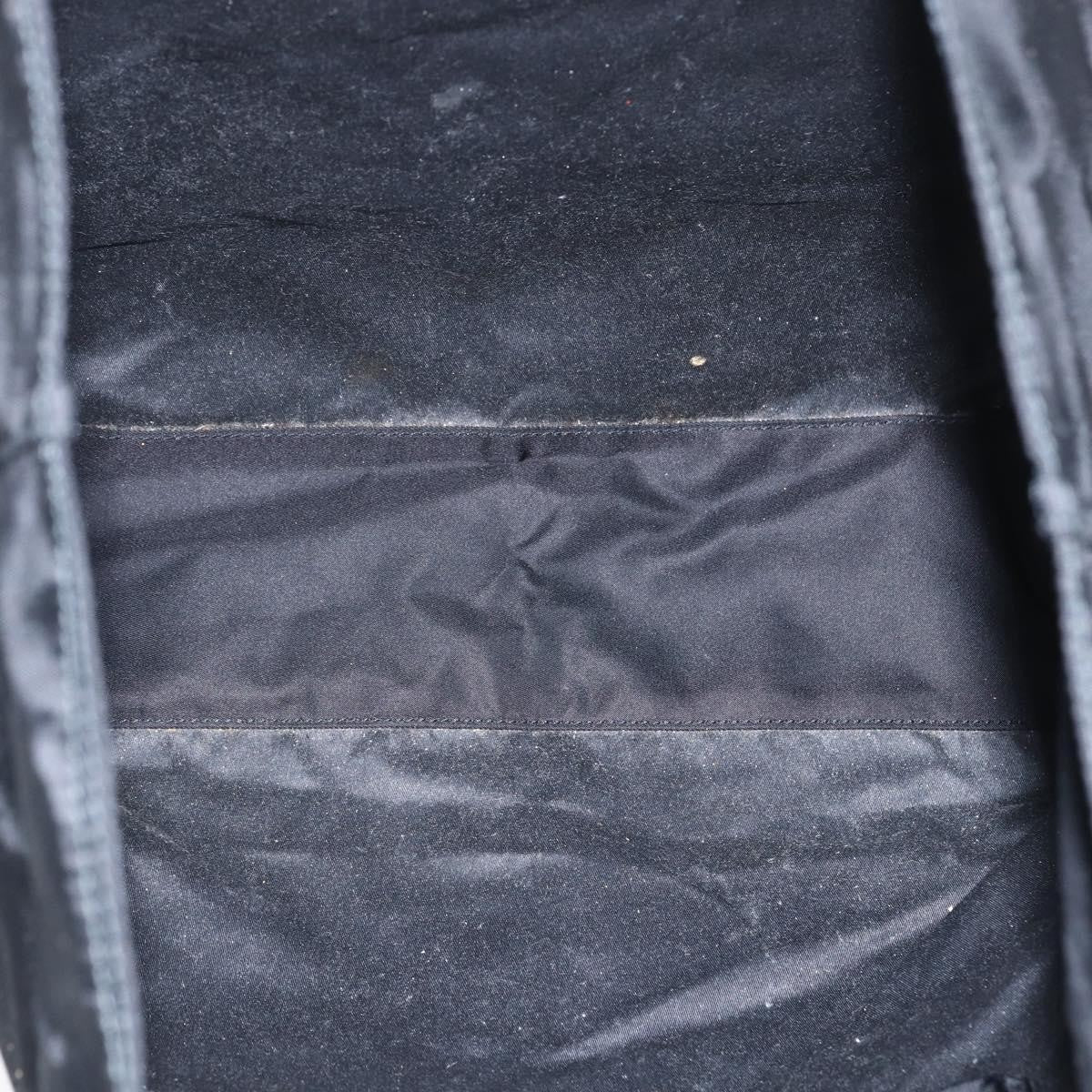 Prada Vintage Tote Tessuto Black Nylon Tote Bag Bag (Pre-Owned)
