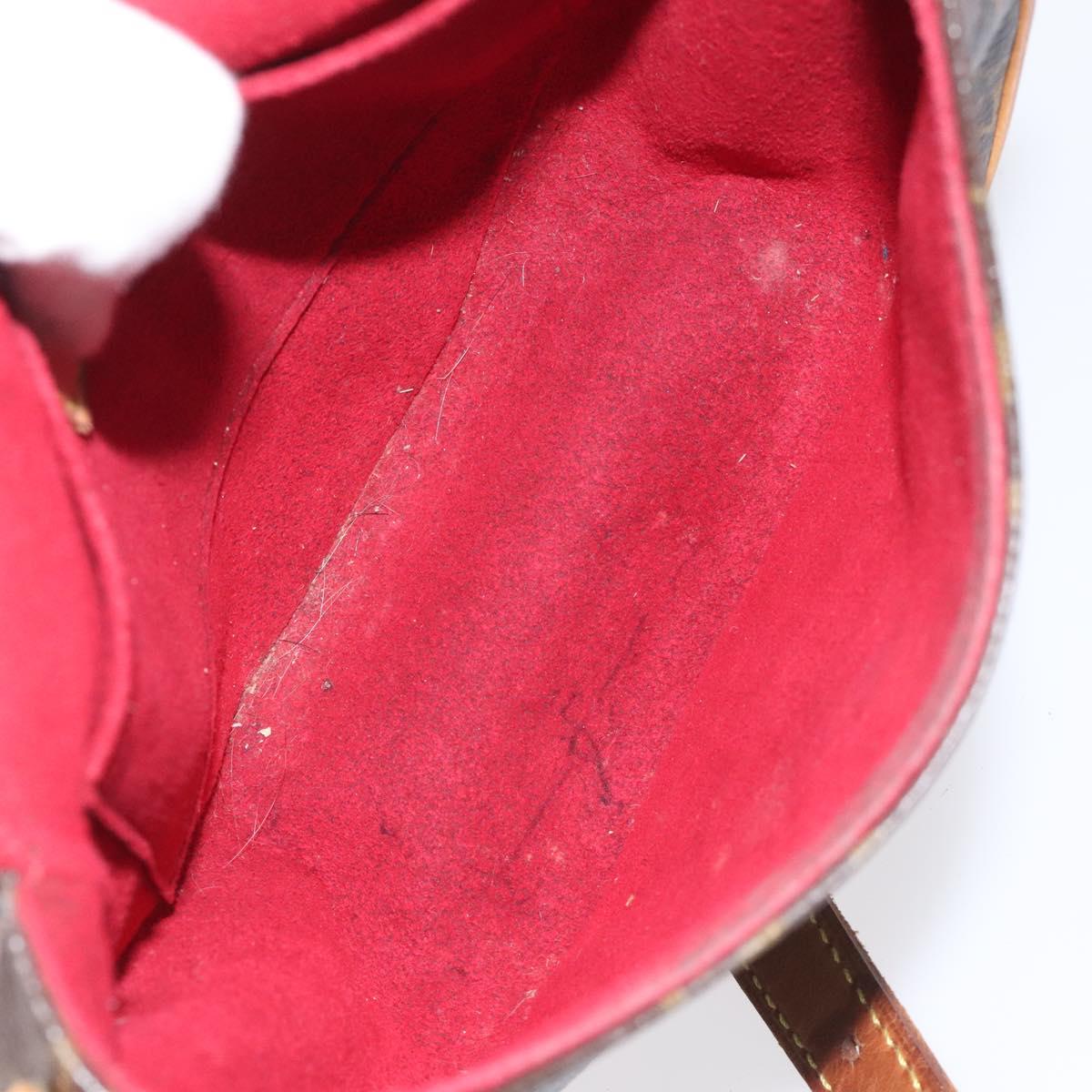 Louis Vuitton Tambourin Brown Canvas Shoulder Bag (Pre-Owned)