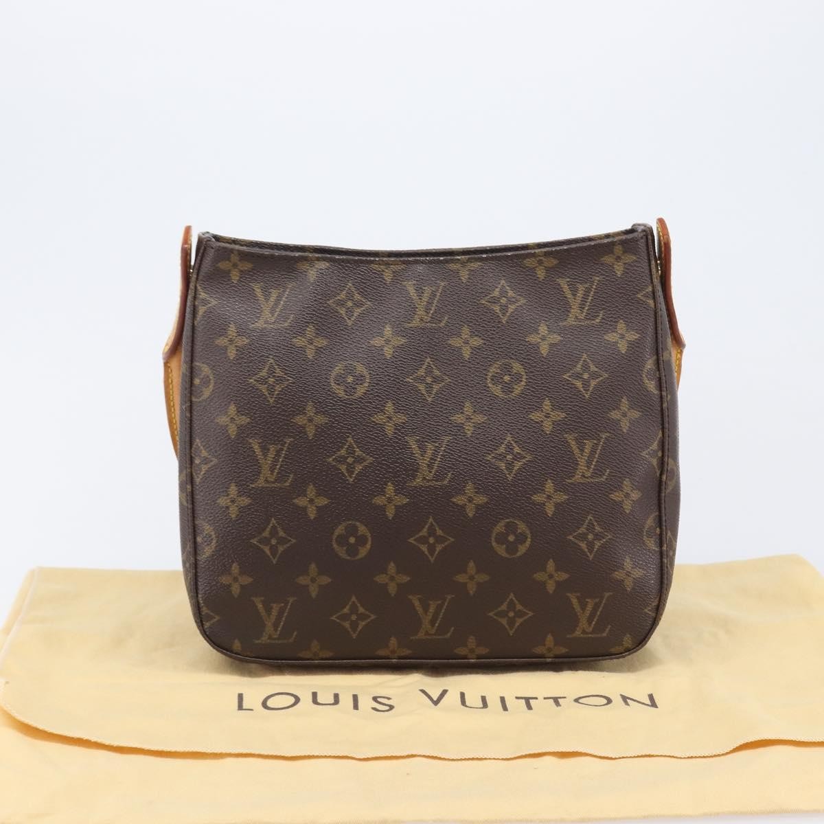 Louis Vuitton Looping Monogram Canvas Brown Canvas Handbag (Pre-Owned)