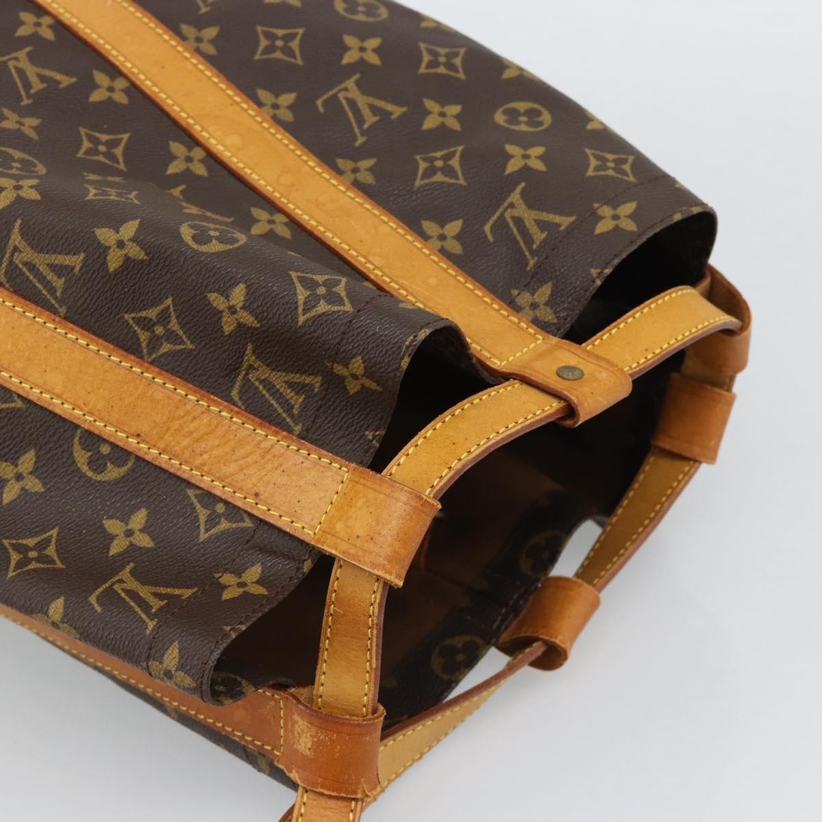Louis Vuitton Randonnee Monogram Canvas Brown Canvas Shoulder Bag Bag (Pre-Owned)