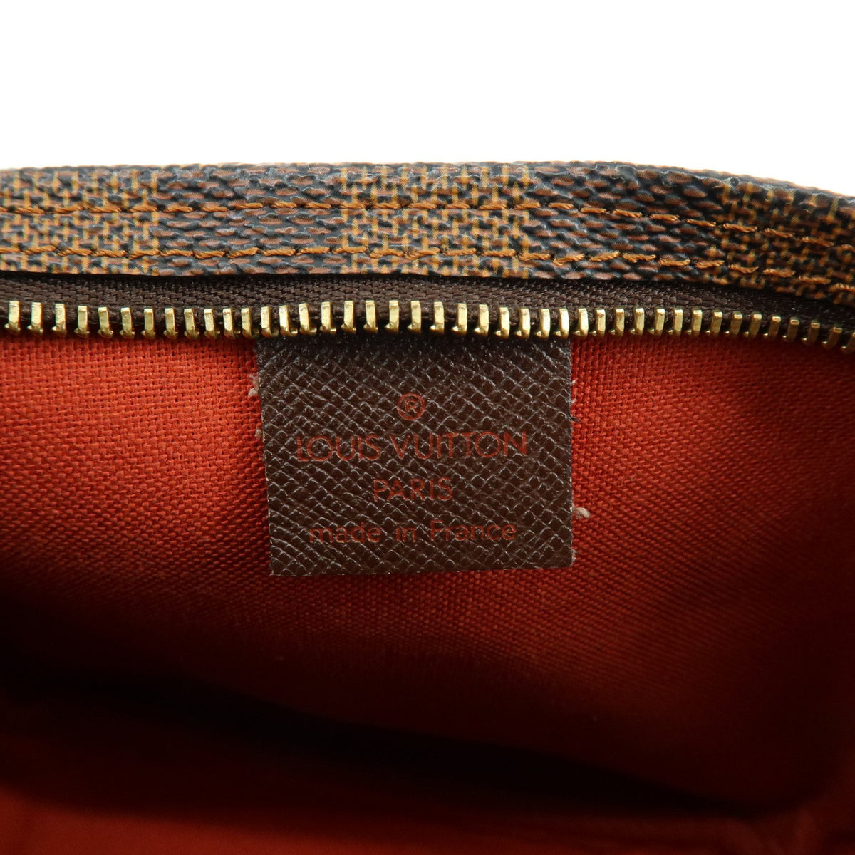 Louis Vuitton Trousse Make Up Damier Brown Canvas Clutche & Pouche Bag (Pre-Owned)