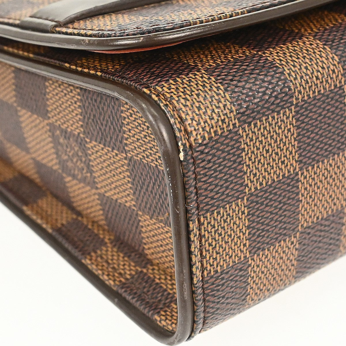 Louis Vuitton Tribeca Carre Damier Brown Canvas Handbag (Pre-Owned)