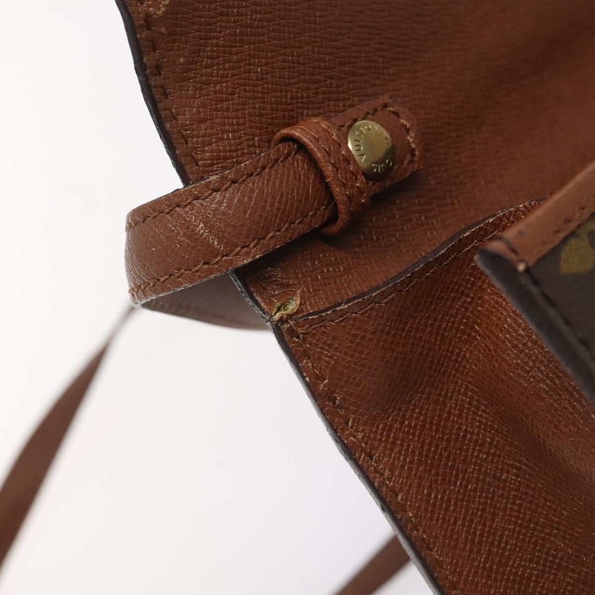 Louis Vuitton Bordeaux Brown Canvas Shoulder Bag (Pre-Owned)