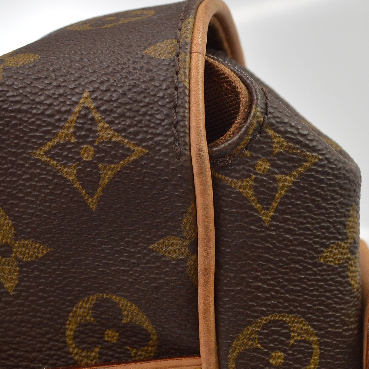 Louis Vuitton Abbesses Messenger Monogram Canvas Brown Canvas Handbag (Pre-Owned)