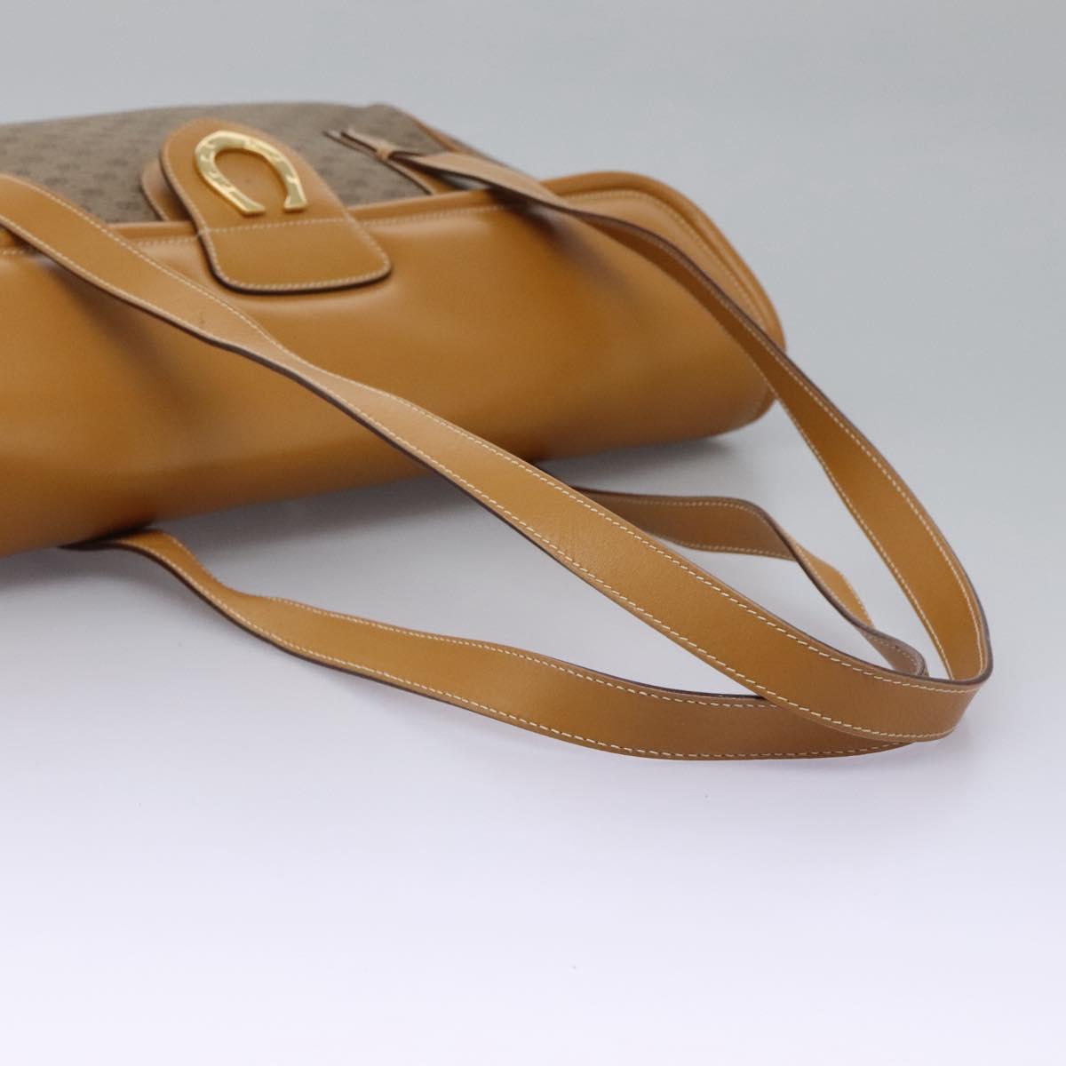 Gucci Micro Small Gg Canvas Beige Canvas Shoulder Bag (Pre-Owned)
