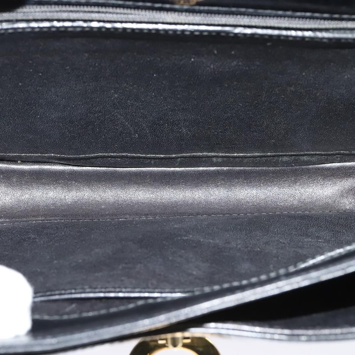 Gucci Vintage Leather Black Leather Shoulder Bag Bag (Pre-Owned)