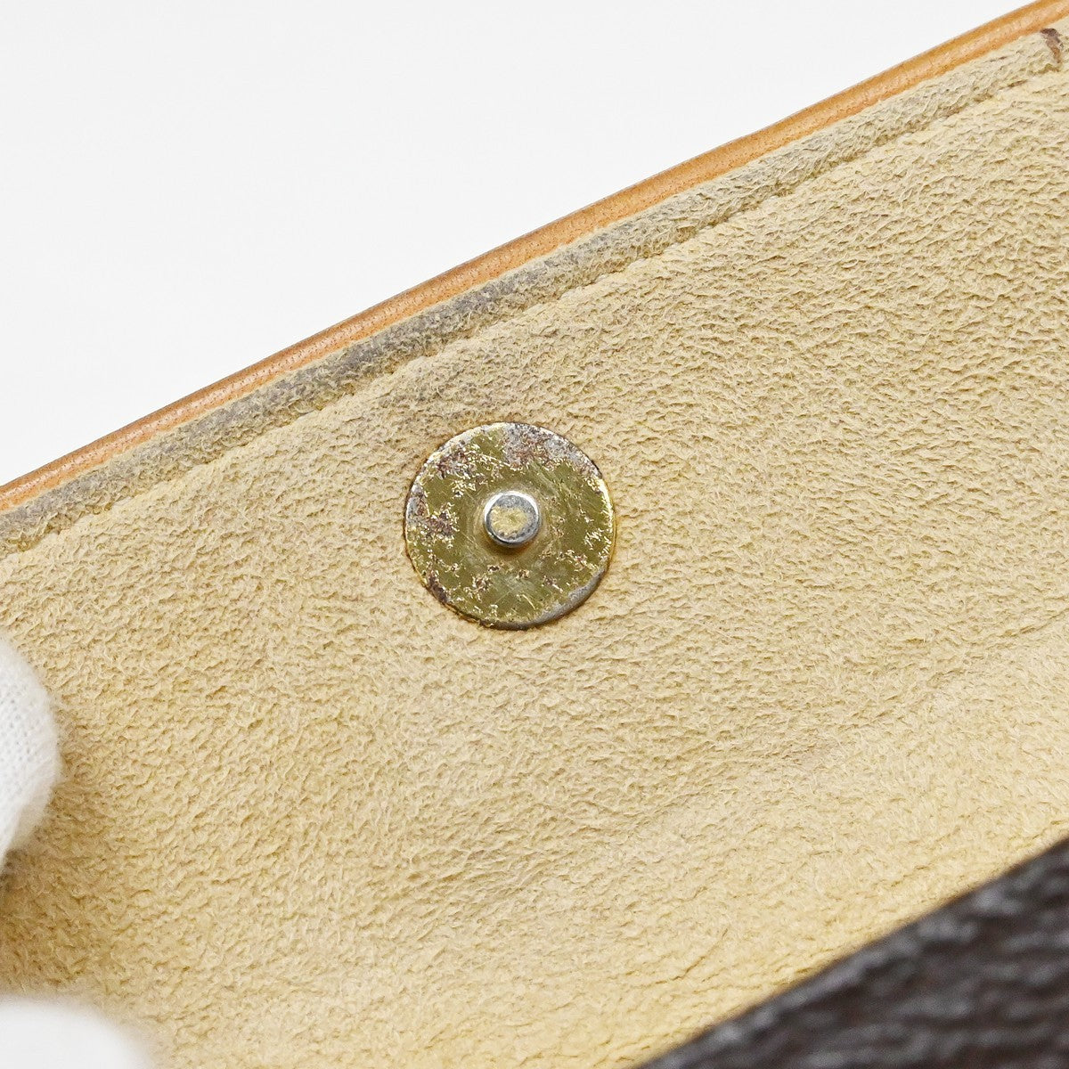 Louis Vuitton Florentine Waist Monogram Canvas Brown Canvas Clutche & Pouche Bag (Pre-Owned)