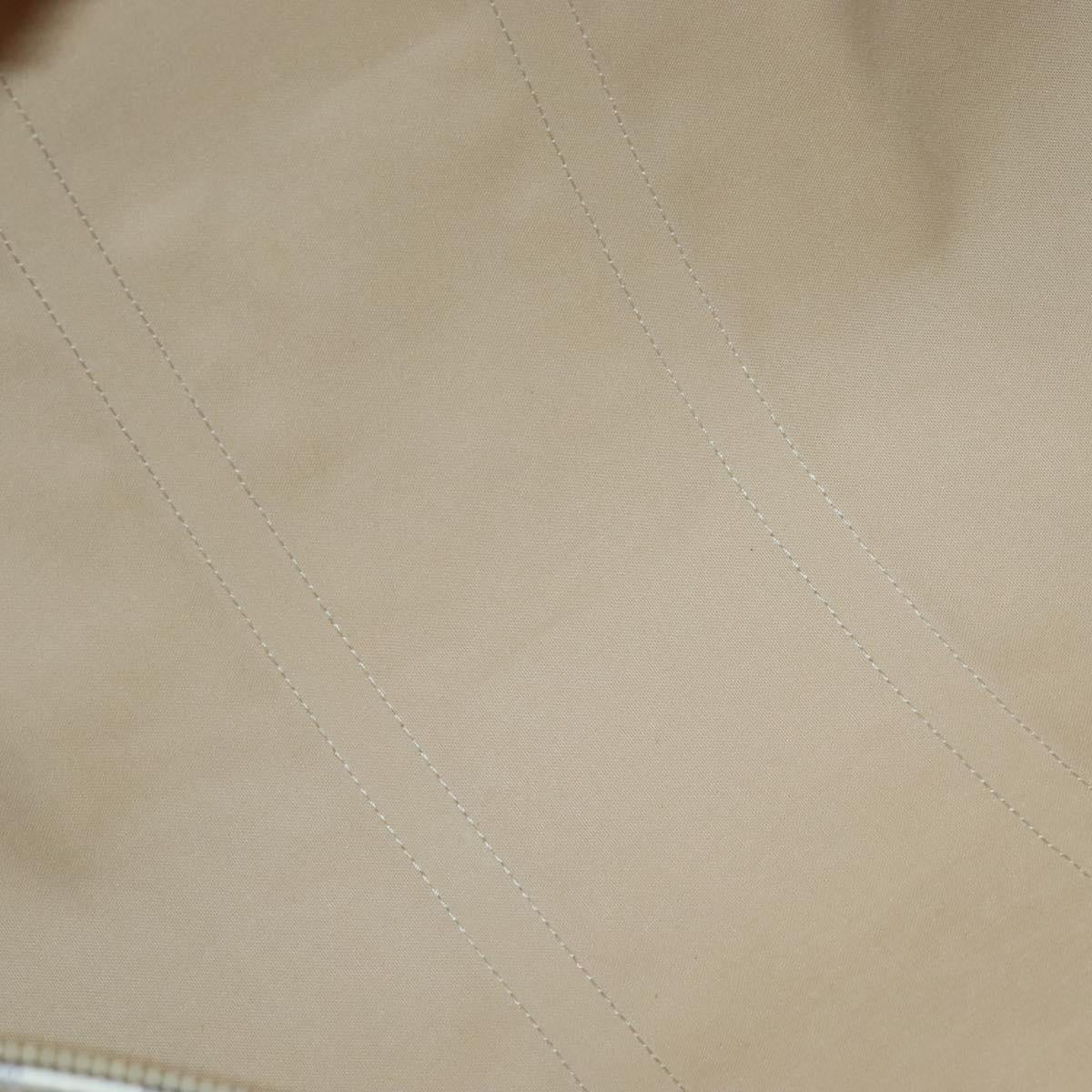 Louis Vuitton Keepall Bandouliere 55 White Canvas Travel Bag (Pre-Owned)