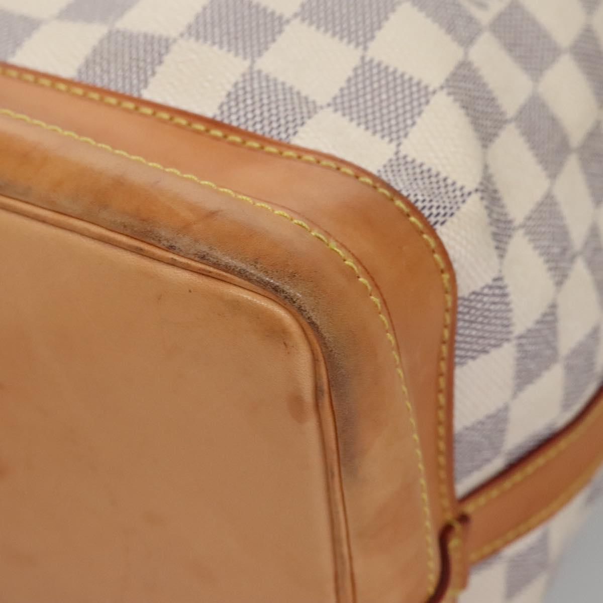 Louis Vuitton Noe Beige Canvas Shoulder Bag (Pre-Owned)