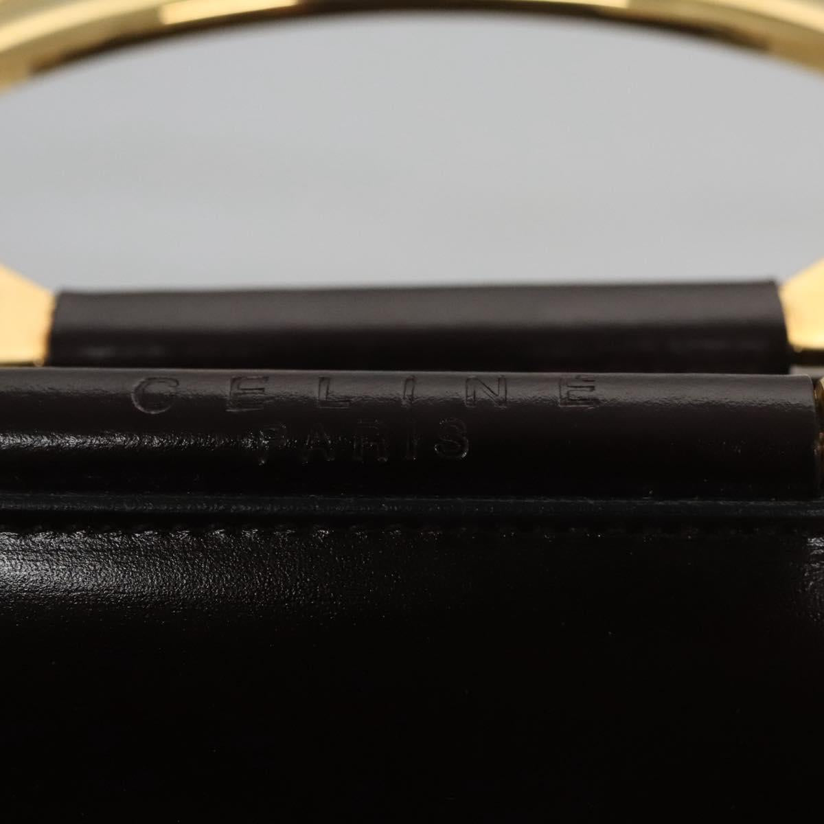 Céline Vintage Brown Leather Handbag (Pre-Owned)