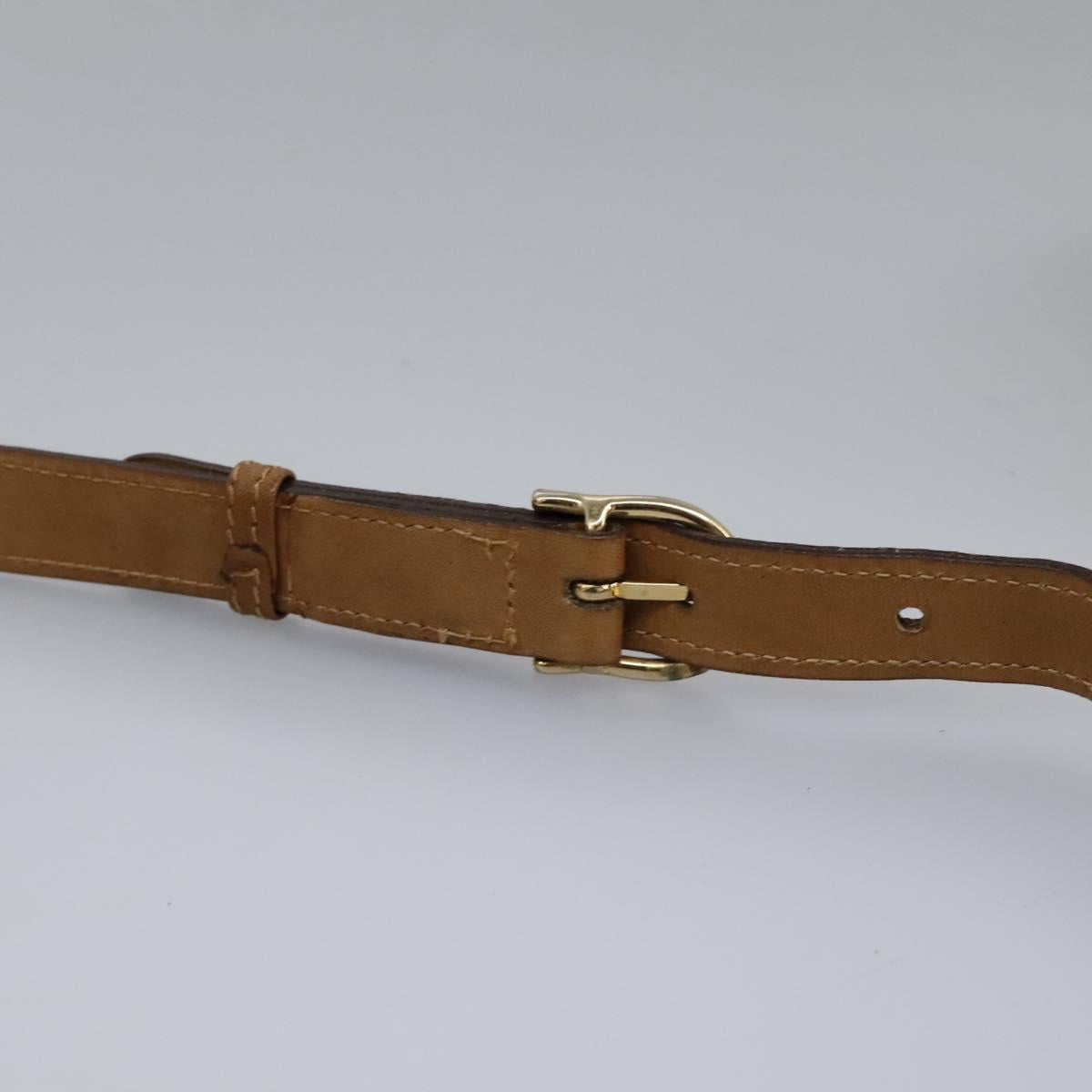 Céline Macadam Beige Canvas Shoulder Bag (Pre-Owned)