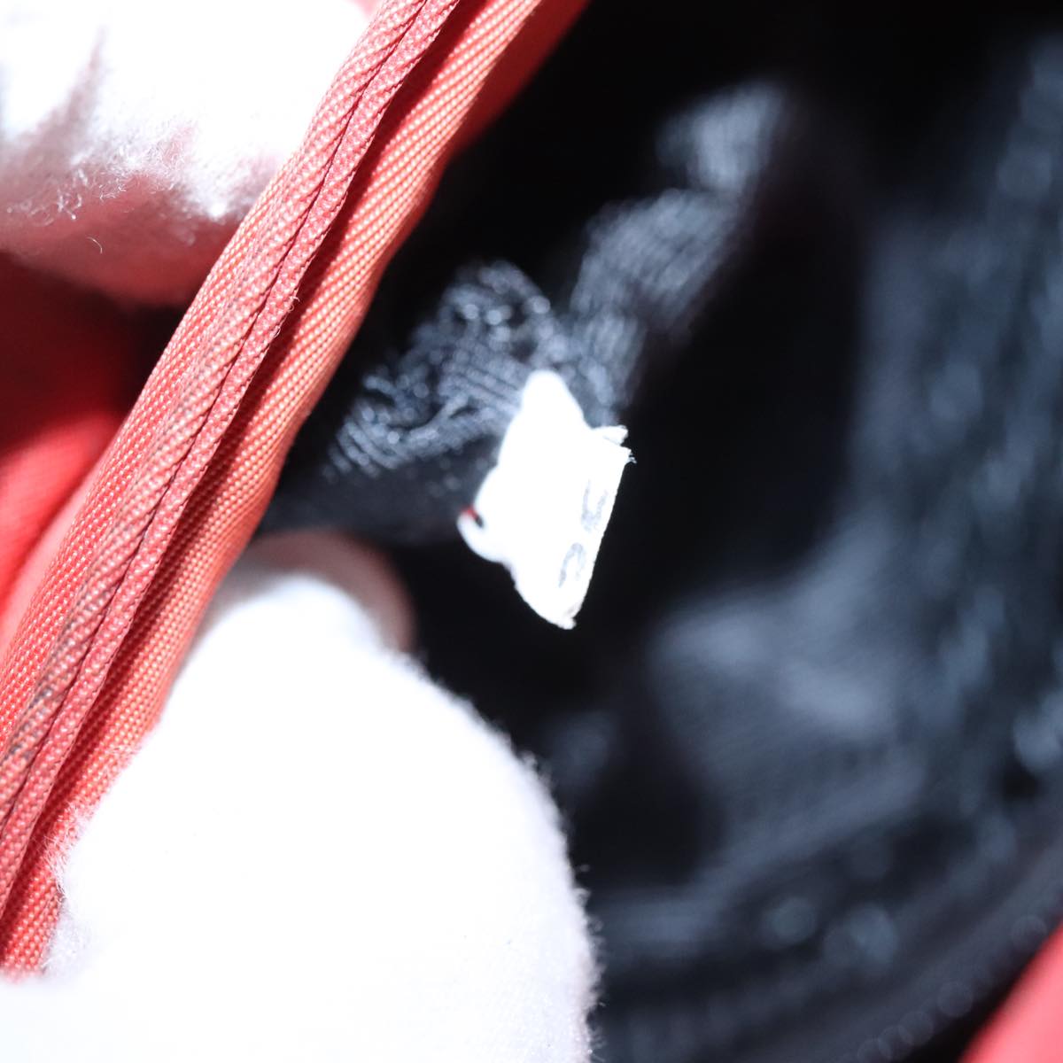 Prada Tessuto Red Synthetic Shoulder Bag (Pre-Owned)