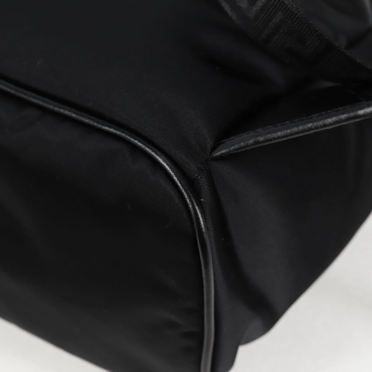 Versace Medusa Black Nylon Backpack Bag (Pre-Owned)