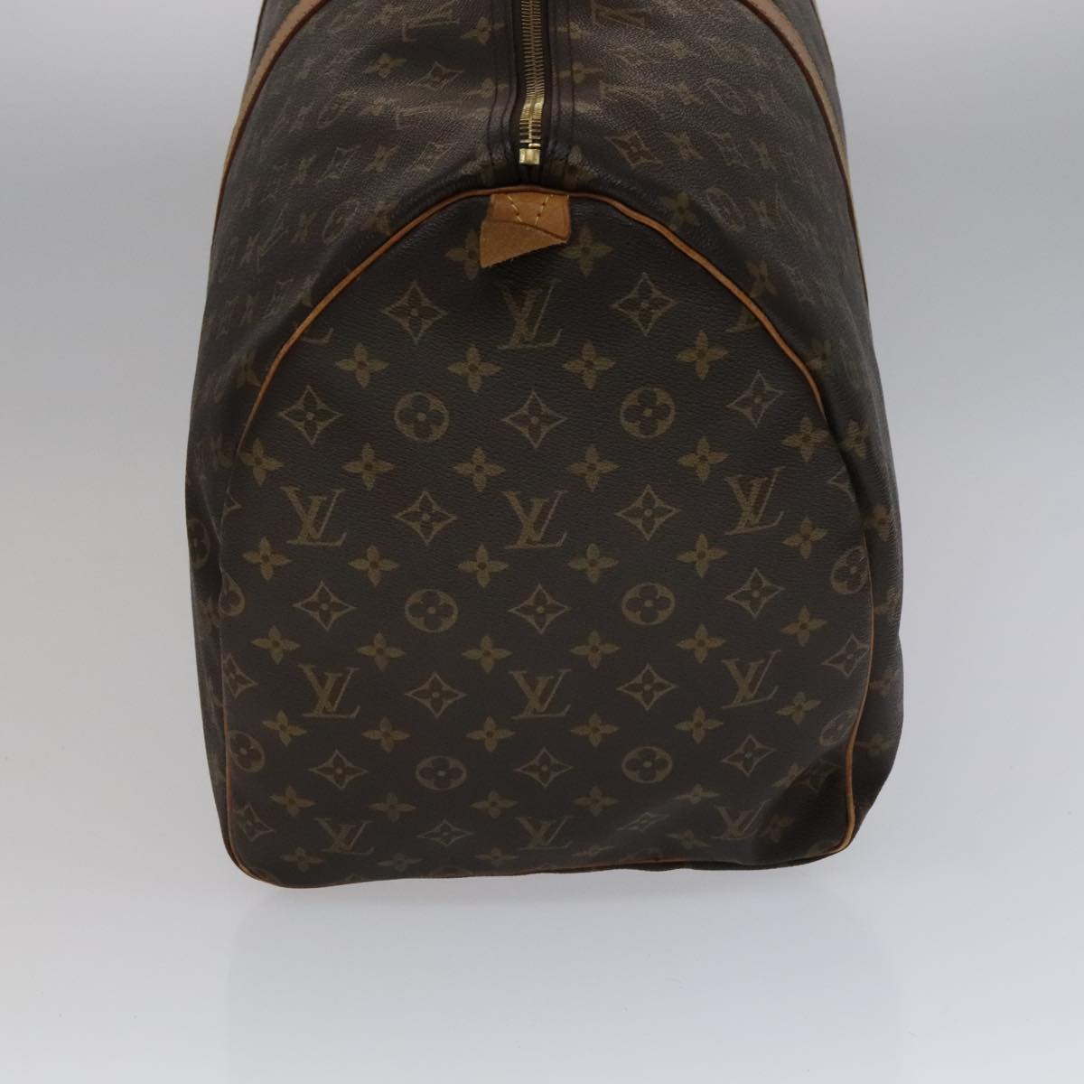 Louis Vuitton Keepall 60 Brown Canvas Travel Bag (Pre-Owned)