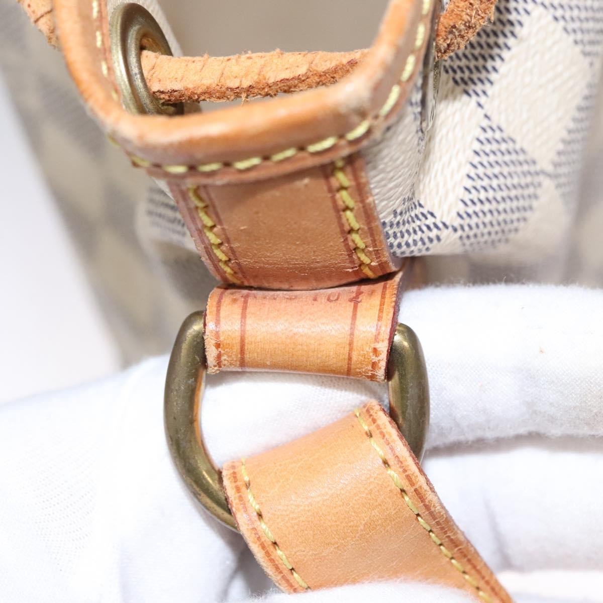 Louis Vuitton Noé Bb Grey Canvas Shoulder Bag (Pre-Owned)