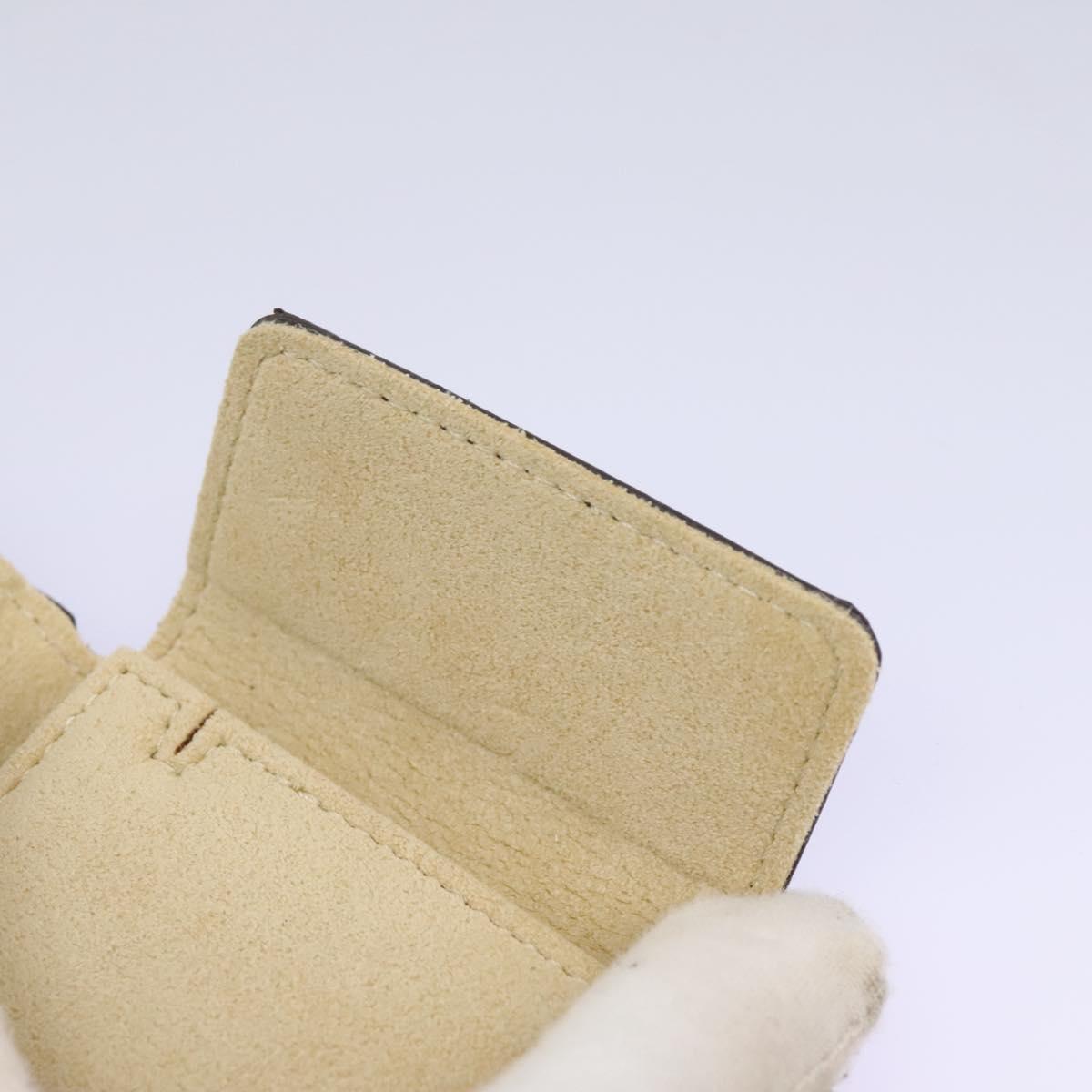 Louis Vuitton Jewelry Case Brown Canvas Wallet (Pre-Owned)