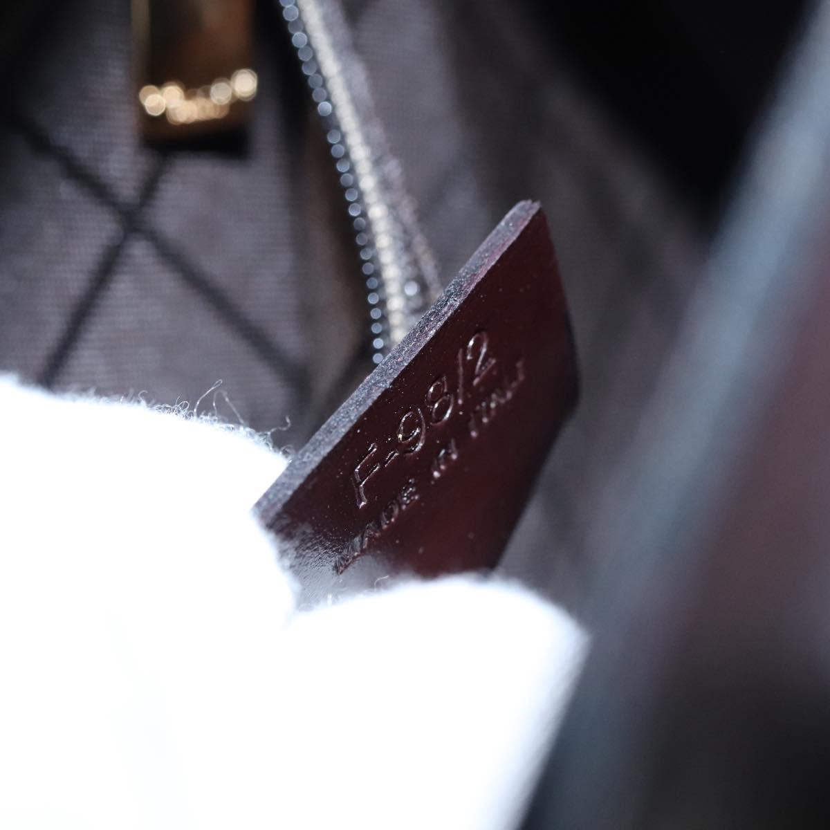 Céline Vintage Brown Leather Handbag (Pre-Owned)