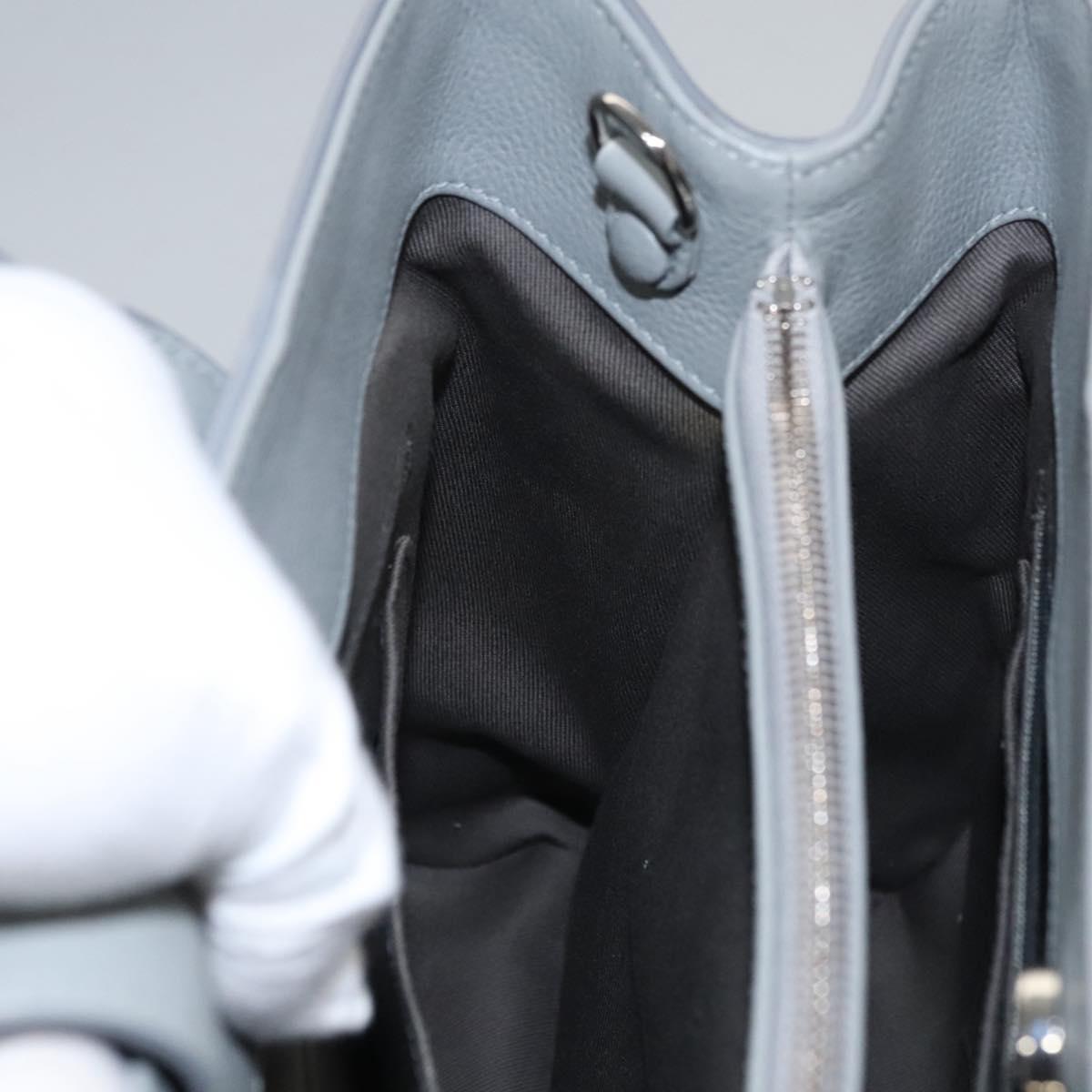 Chanel Executive Grey Leather Tote Bag (Pre-Owned)