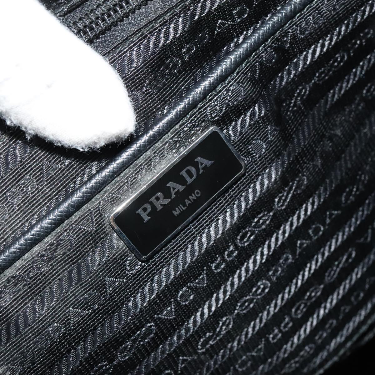 Prada Robot Black Synthetic Backpack Bag (Pre-Owned)