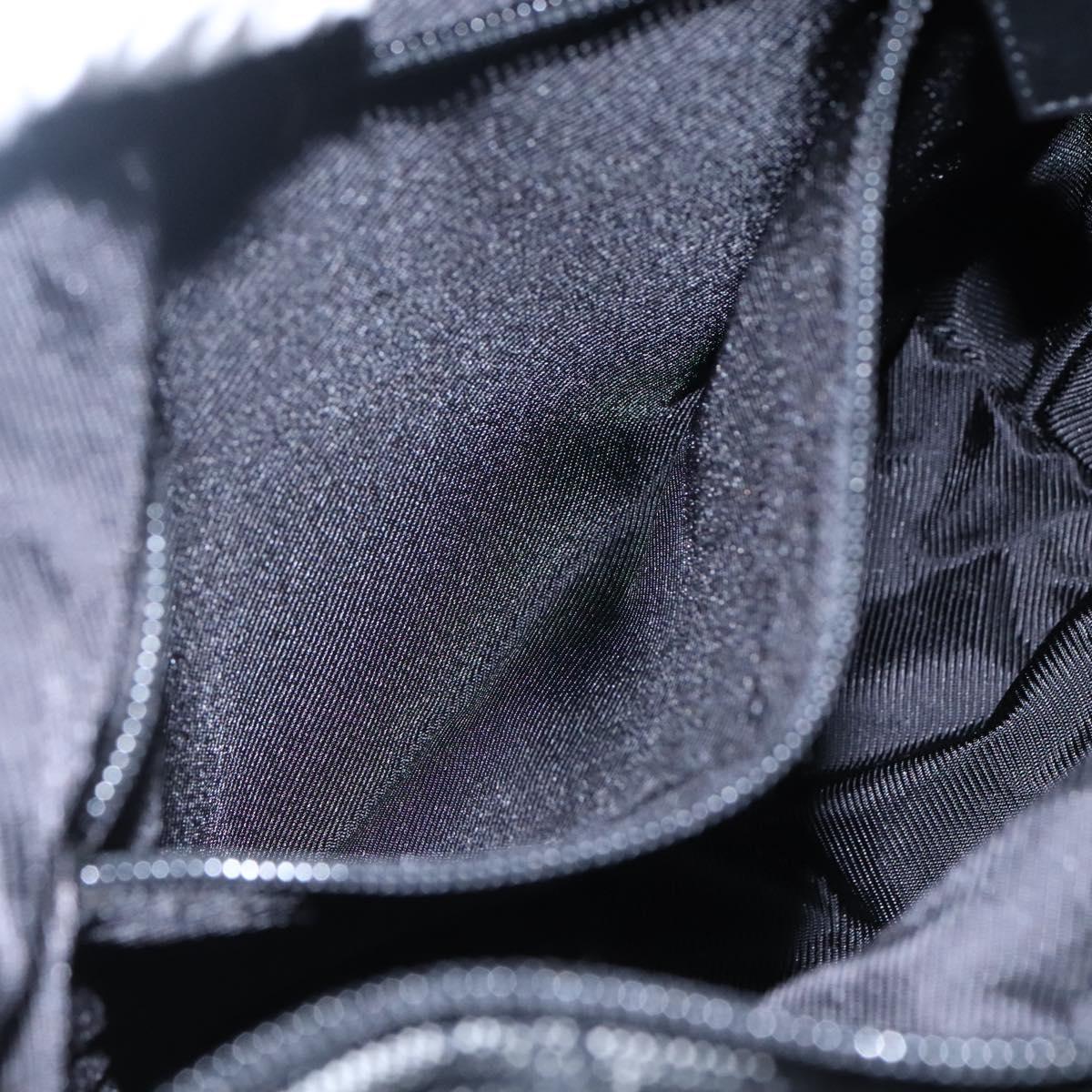 Gucci Gg Canvas Black Canvas Tote Bag (Pre-Owned)