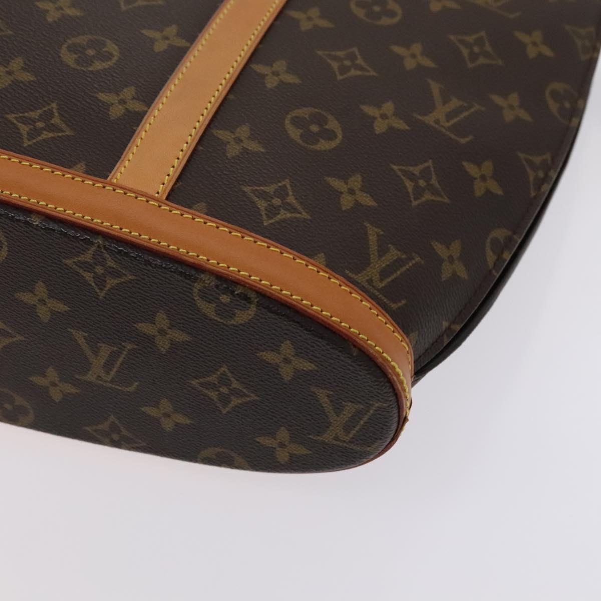 Louis Vuitton Babylone Brown Canvas Tote Bag (Pre-Owned)
