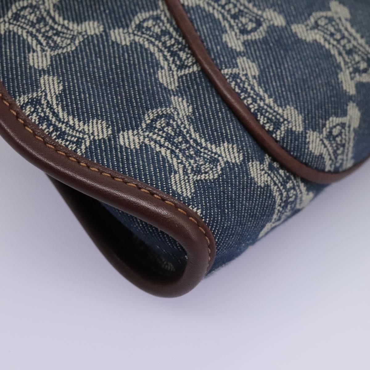 Céline Macadam Blue Denim - Jeans Shoulder Bag (Pre-Owned)