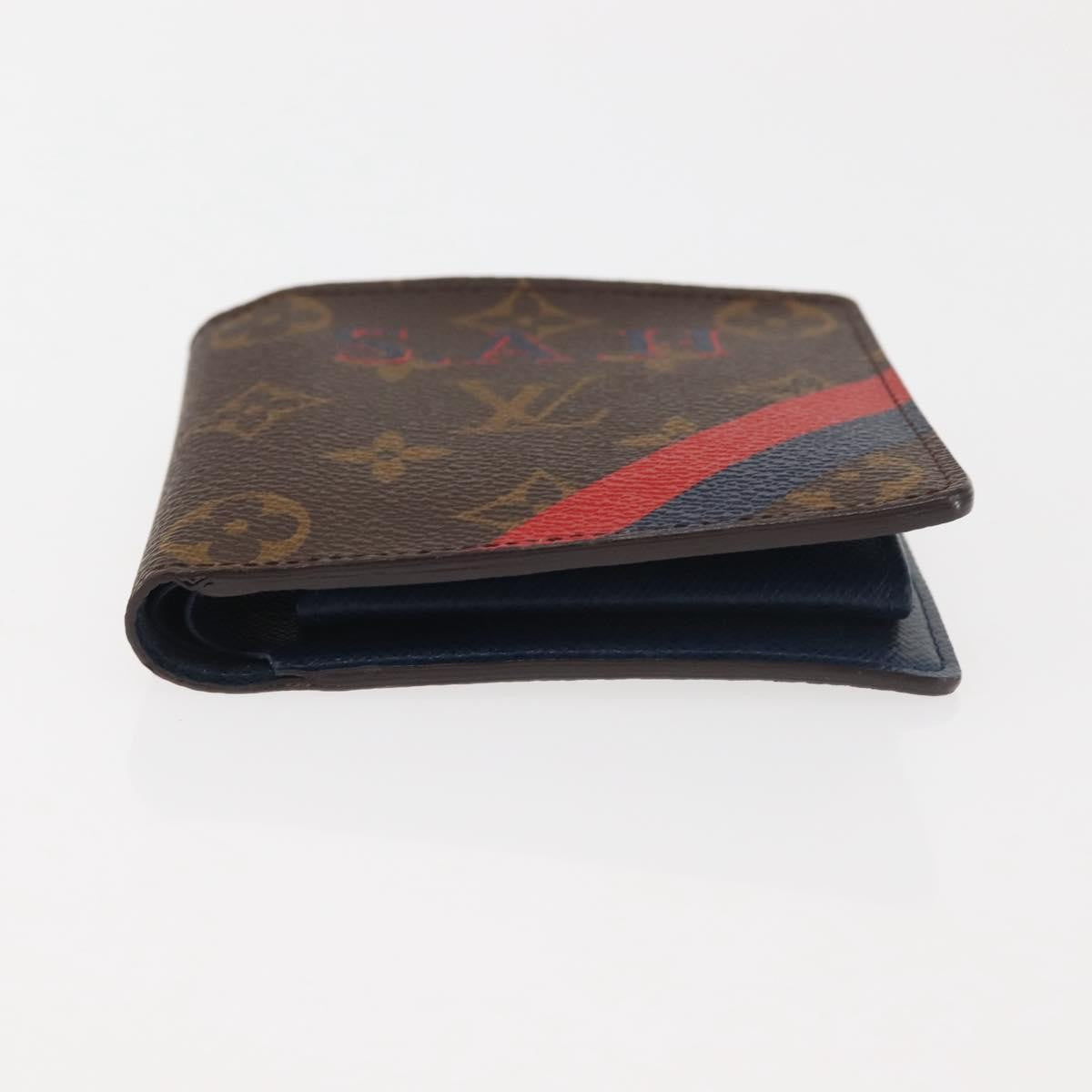 Louis Vuitton Marco Wallet Nm Monogram Canvas Brown Canvas Wallets Accessory (Pre-Owned)