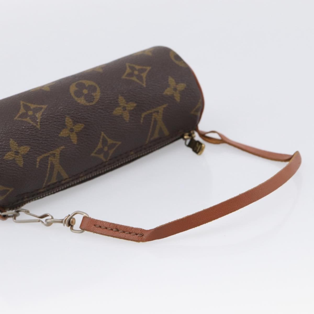 Louis Vuitton Papillon Pochette Monogram Canvas Brown Canvas Clutche & Pouche Bag (Pre-Owned)