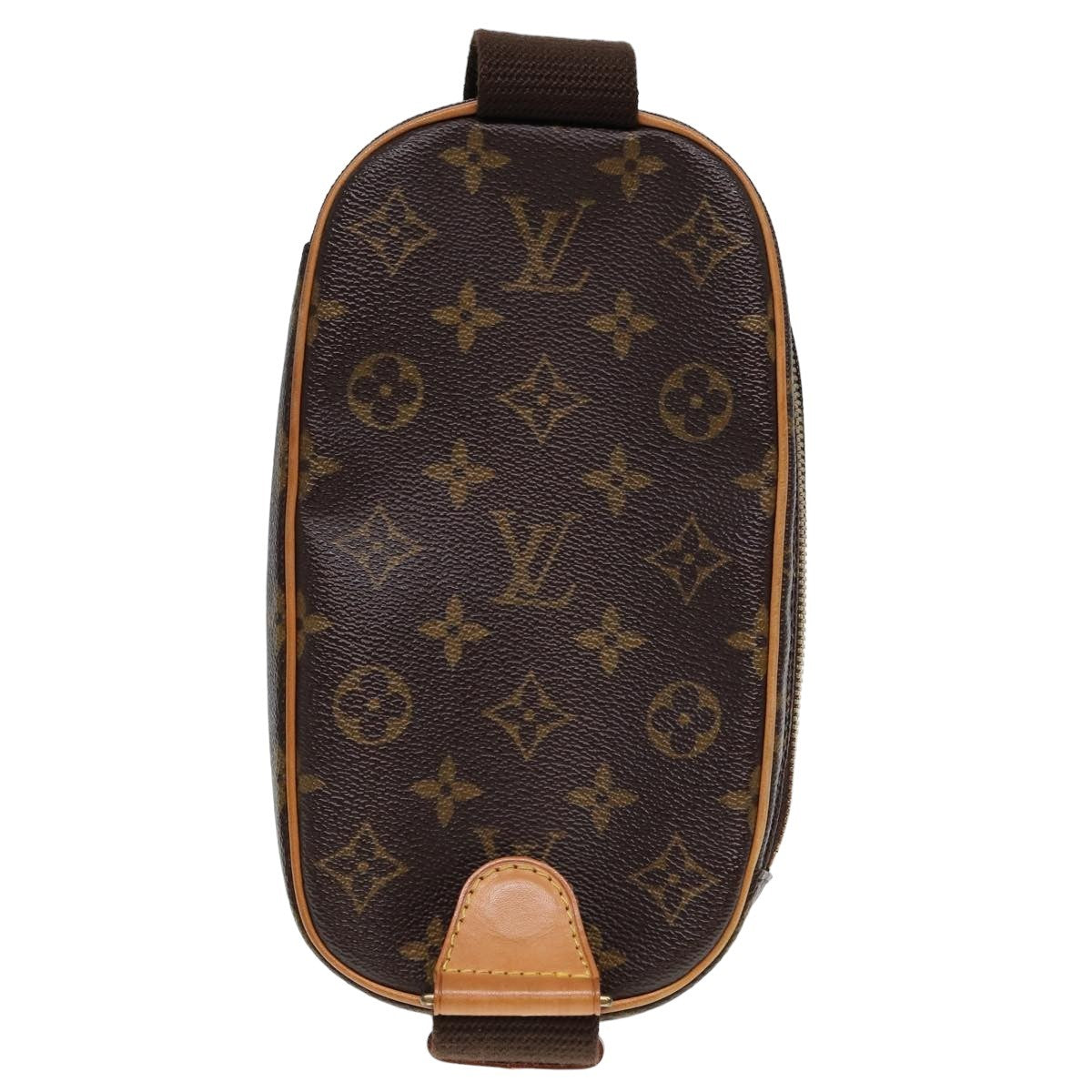 Louis Vuitton Pochette Gange Monogram Canvas Brown Canvas Clutche & Pouche Bag (Pre-Owned)