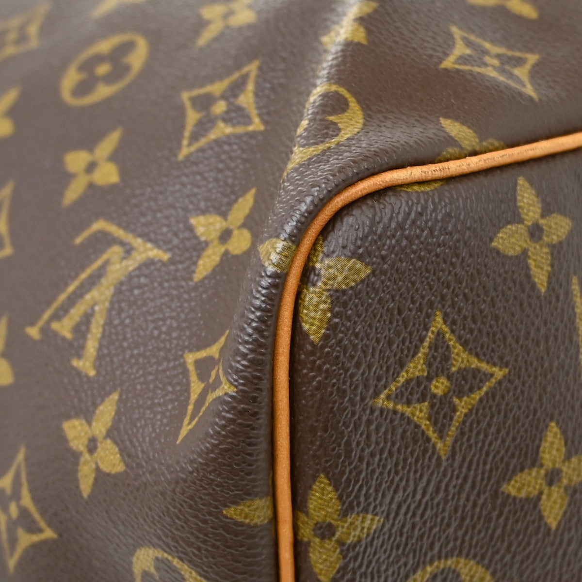 Louis Vuitton Keepall Monogram Canvas Brown Canvas Travel Bag Bag (Pre-Owned)