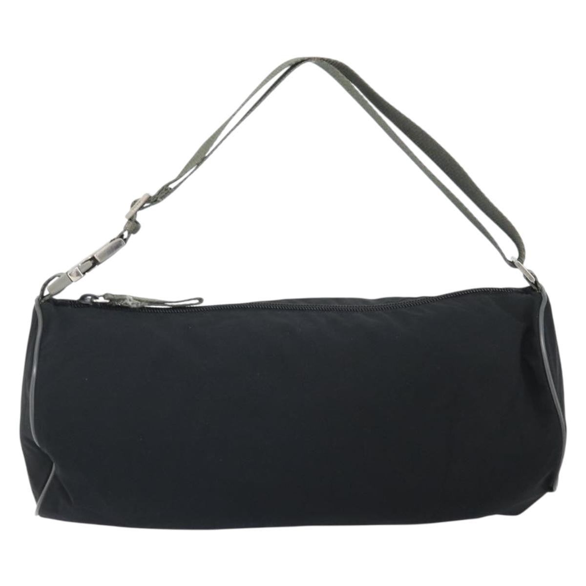 Prada Vintage Sport Nylon Black Nylon Shoulder Bag Bag (Pre-Owned)