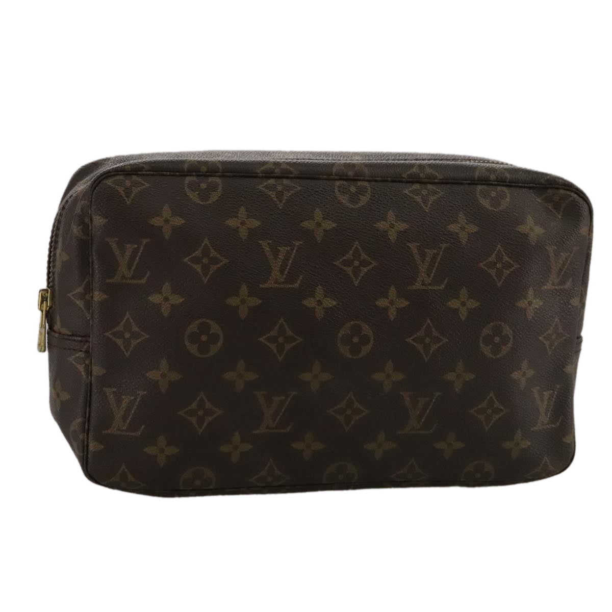 Louis Vuitton Trousse De Toilette Brown Canvas Clutch Bag (Pre-Owned)