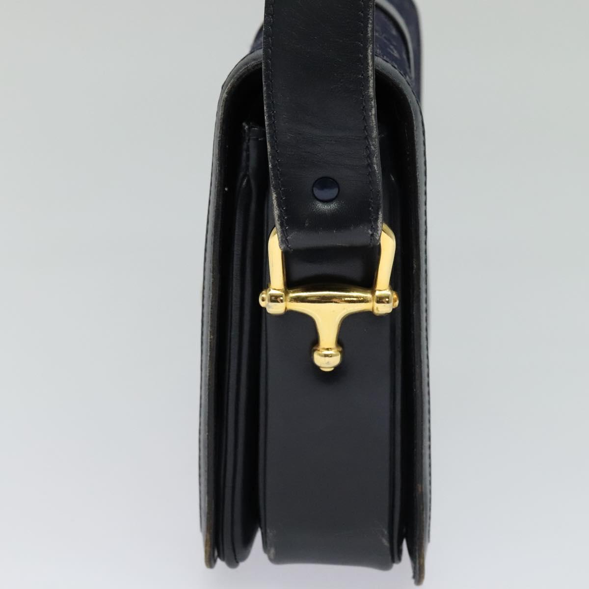 Céline Macadam Navy Canvas Shoulder Bag (Pre-Owned)