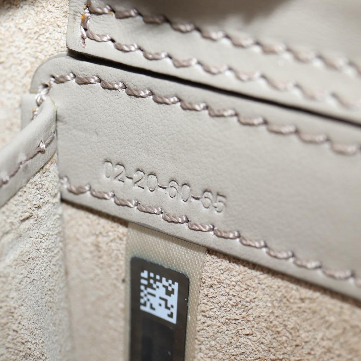 Chloé C Beige Leather Shoulder Bag (Pre-Owned)