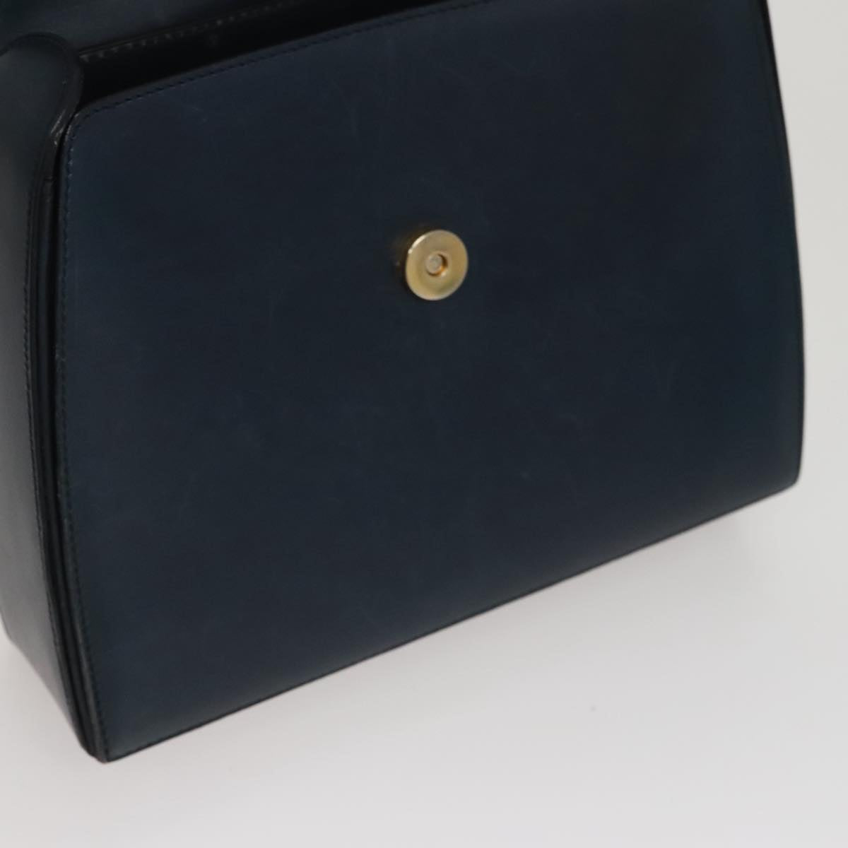 Céline Navy Leather Handbag (Pre-Owned)