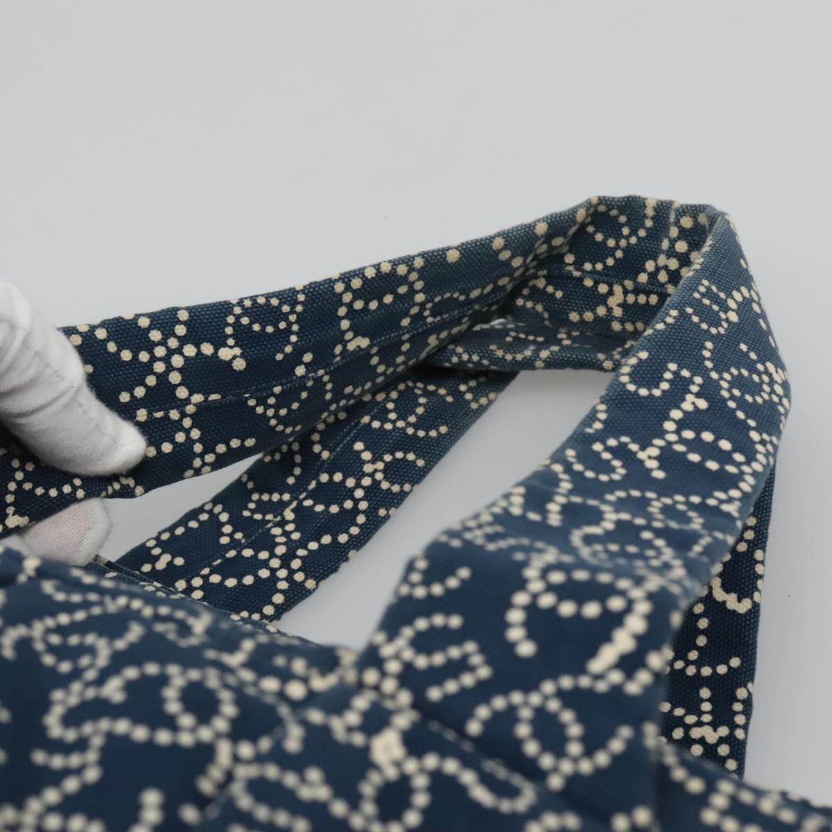 Chanel Navy Canvas Tote Bag (Pre-Owned)