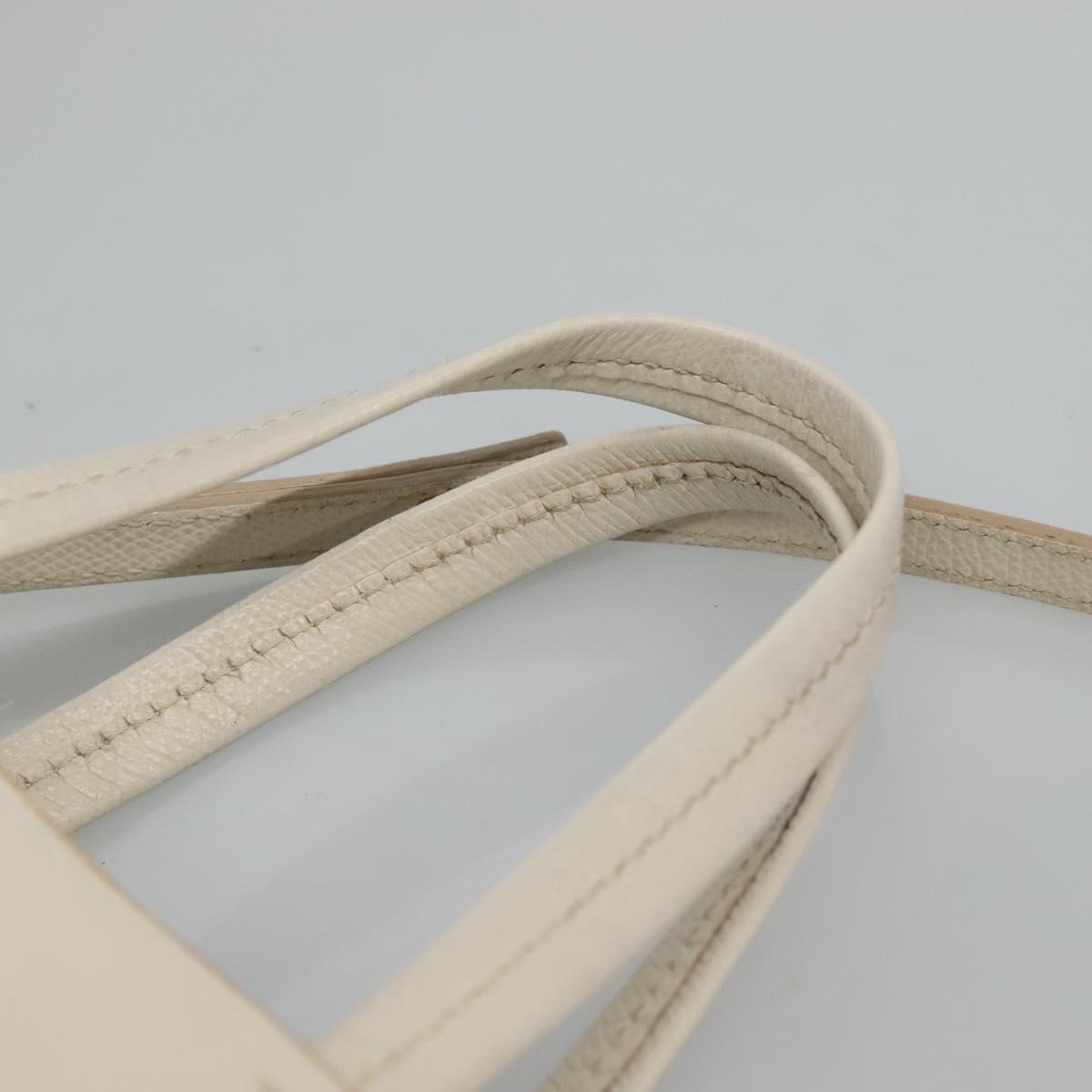 Céline Cabas Vertical Beige Leather Shoulder Bag (Pre-Owned)