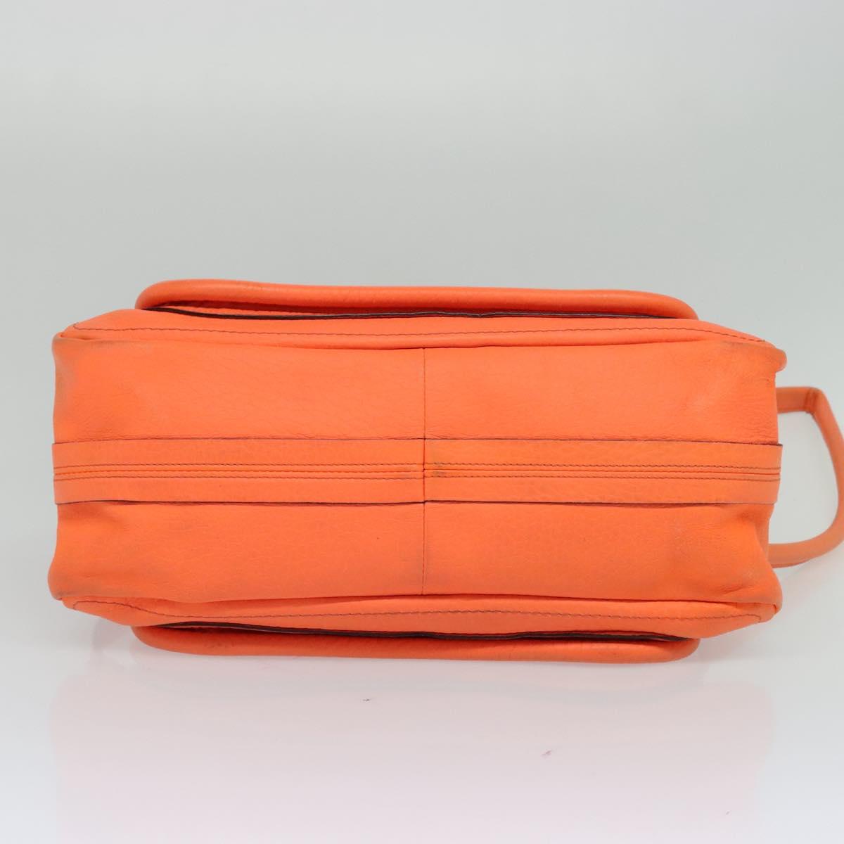 Chloé Paraty Orange Leather Handbag (Pre-Owned)