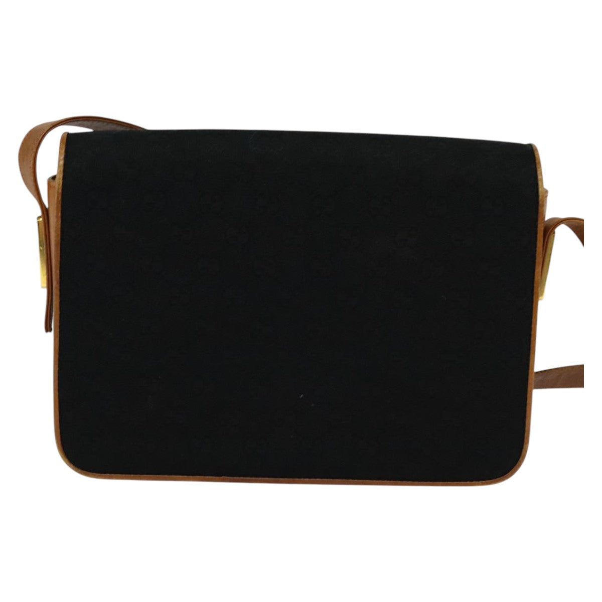 Gucci Black Canvas Shoulder Bag (Pre-Owned)