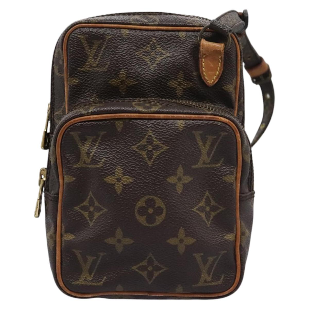 Louis Vuitton Mini Amazone Brown Canvas Shoulder Bag (Pre-Owned)