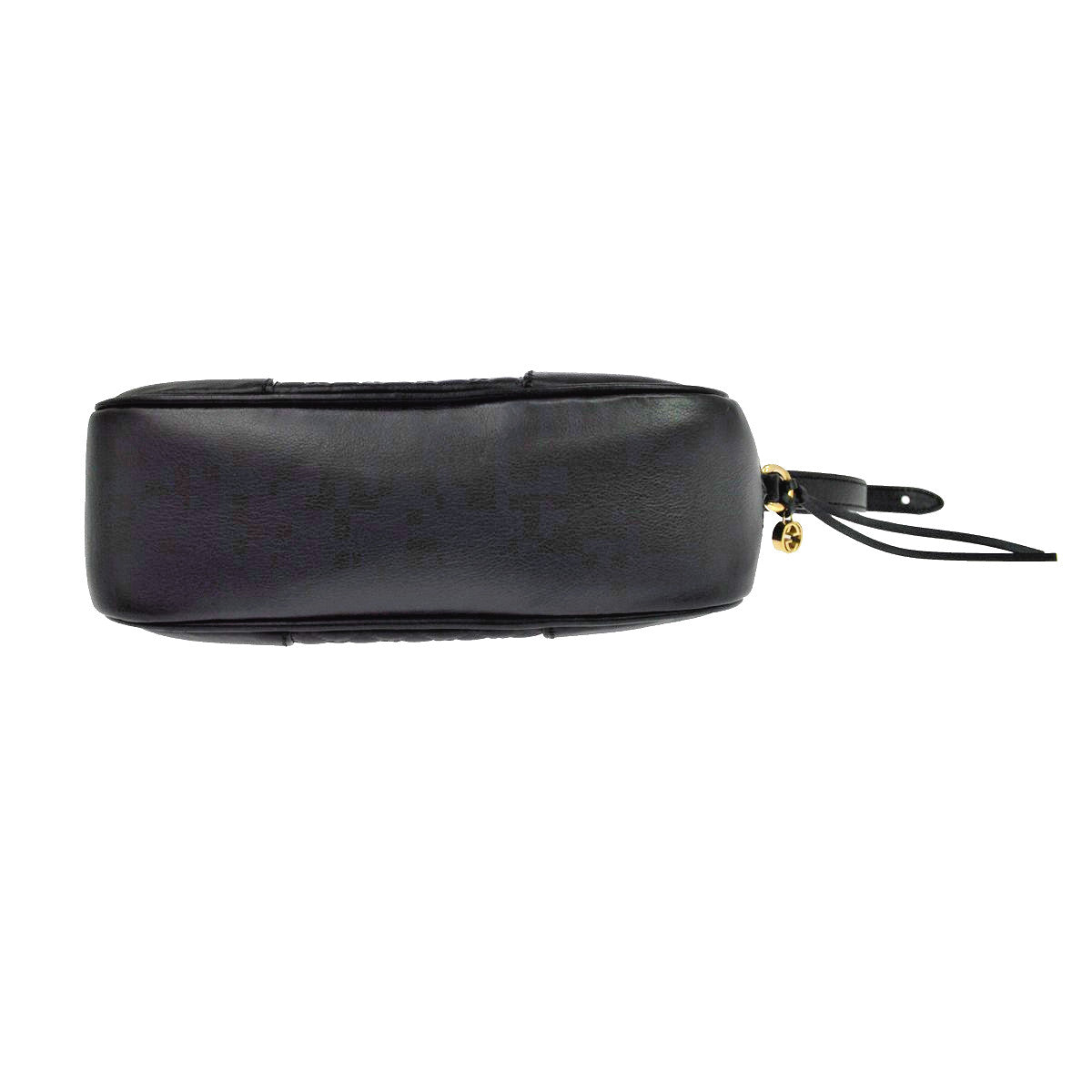 Gucci Bree Disco Microguccissima Leather Black Leather Crossbody Bag Bag (Pre-Owned)