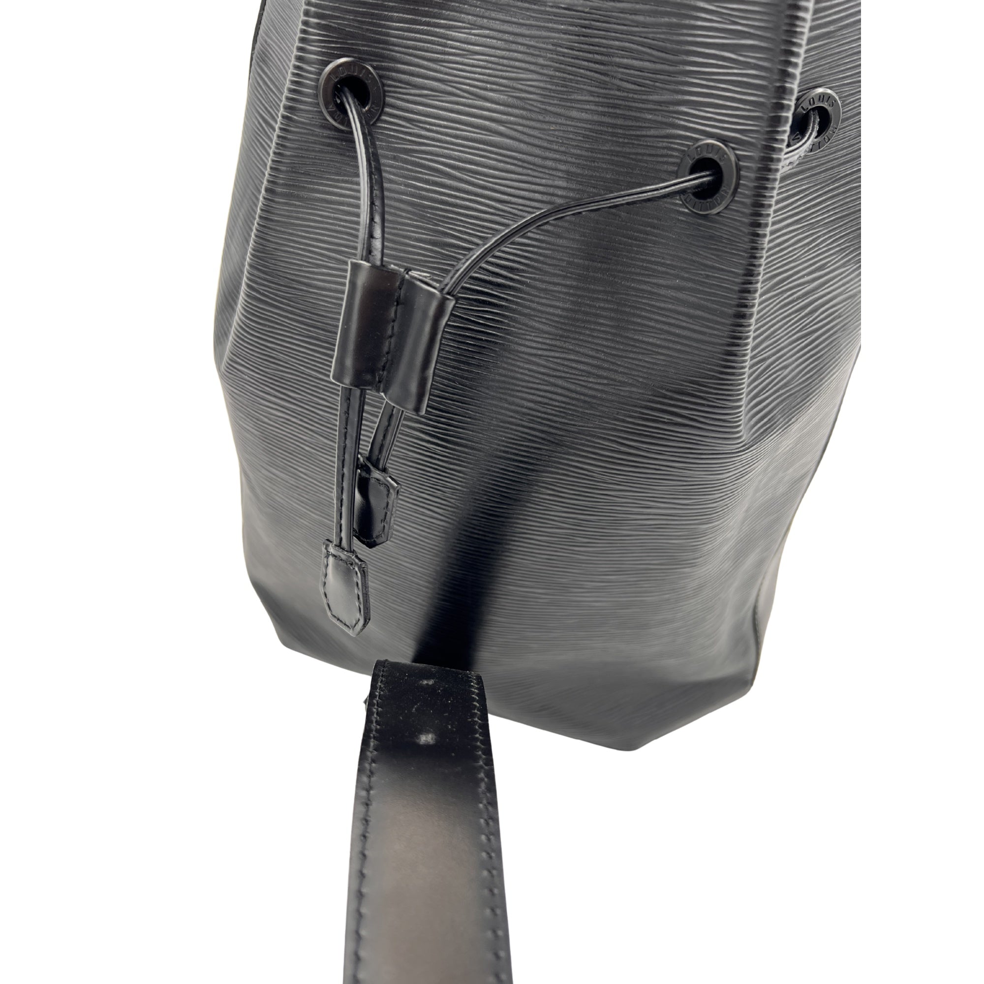 Louis Vuitton Black Epi Leather Sac a Dos Drawstring Backpack Bag (Pre-Owned)