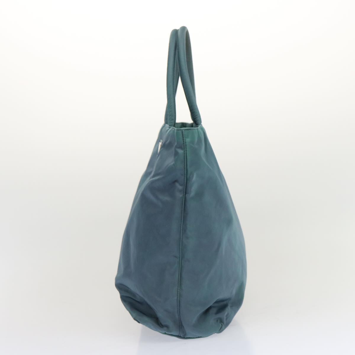 Prada Tessuto Blue Canvas Tote Bag (Pre-Owned)