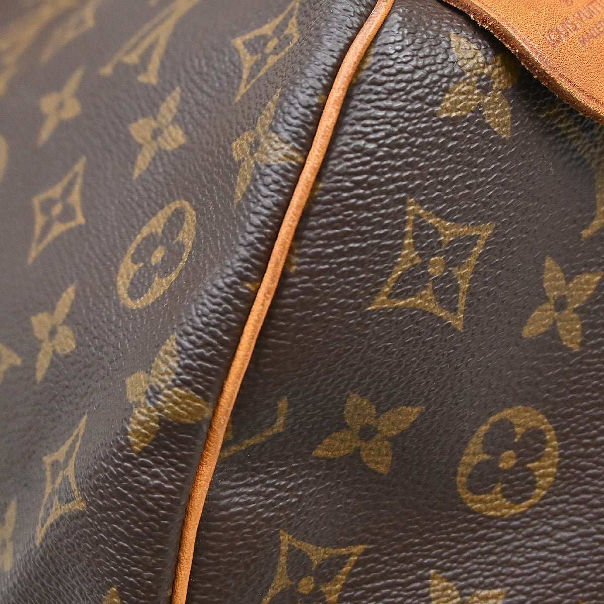 Louis Vuitton Keepall Monogram Brown Canvas Travel Bag Bag (Pre-Owned)