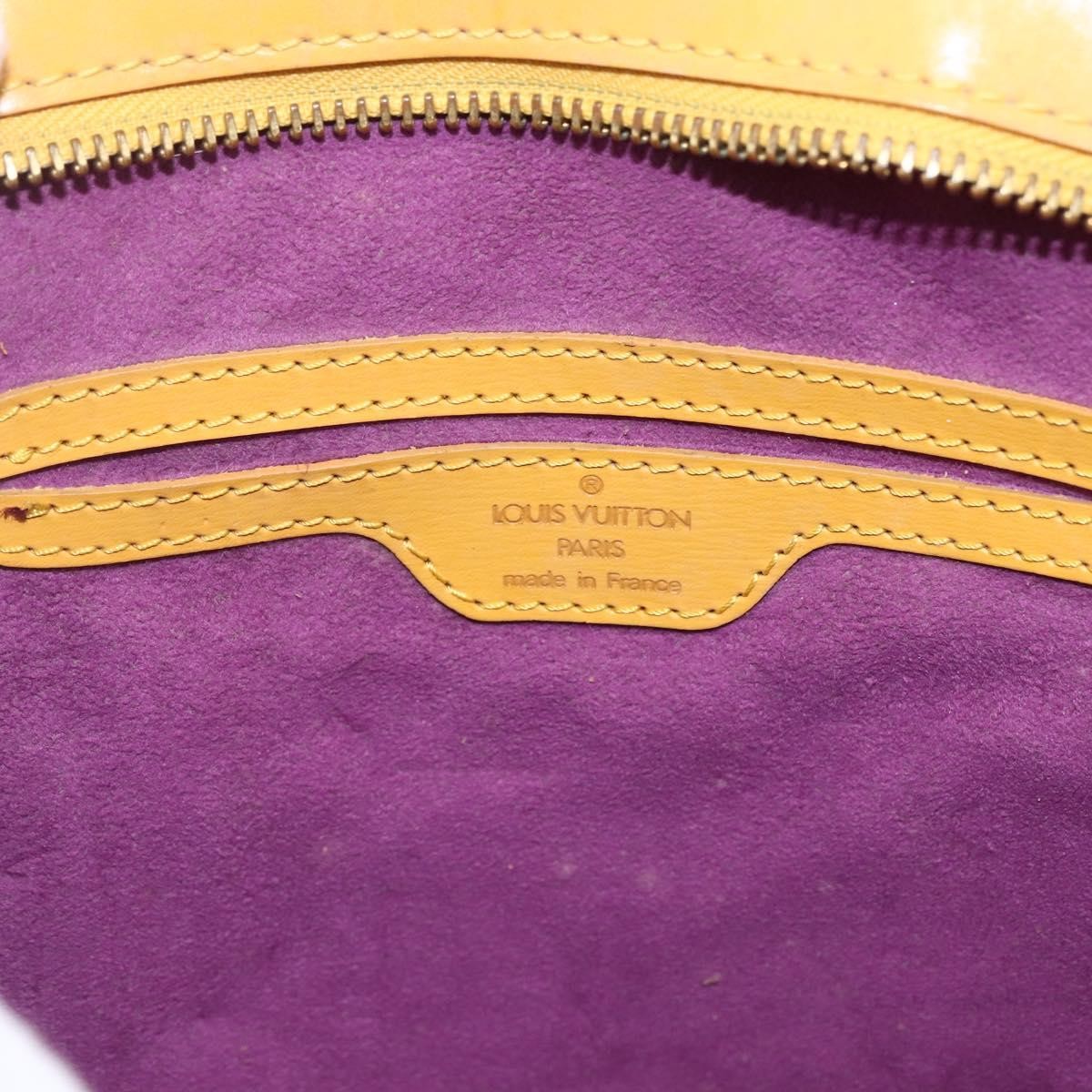 Louis Vuitton Saint Jacques Epi Leather Yellow Leather Handbag (Pre-Owned)