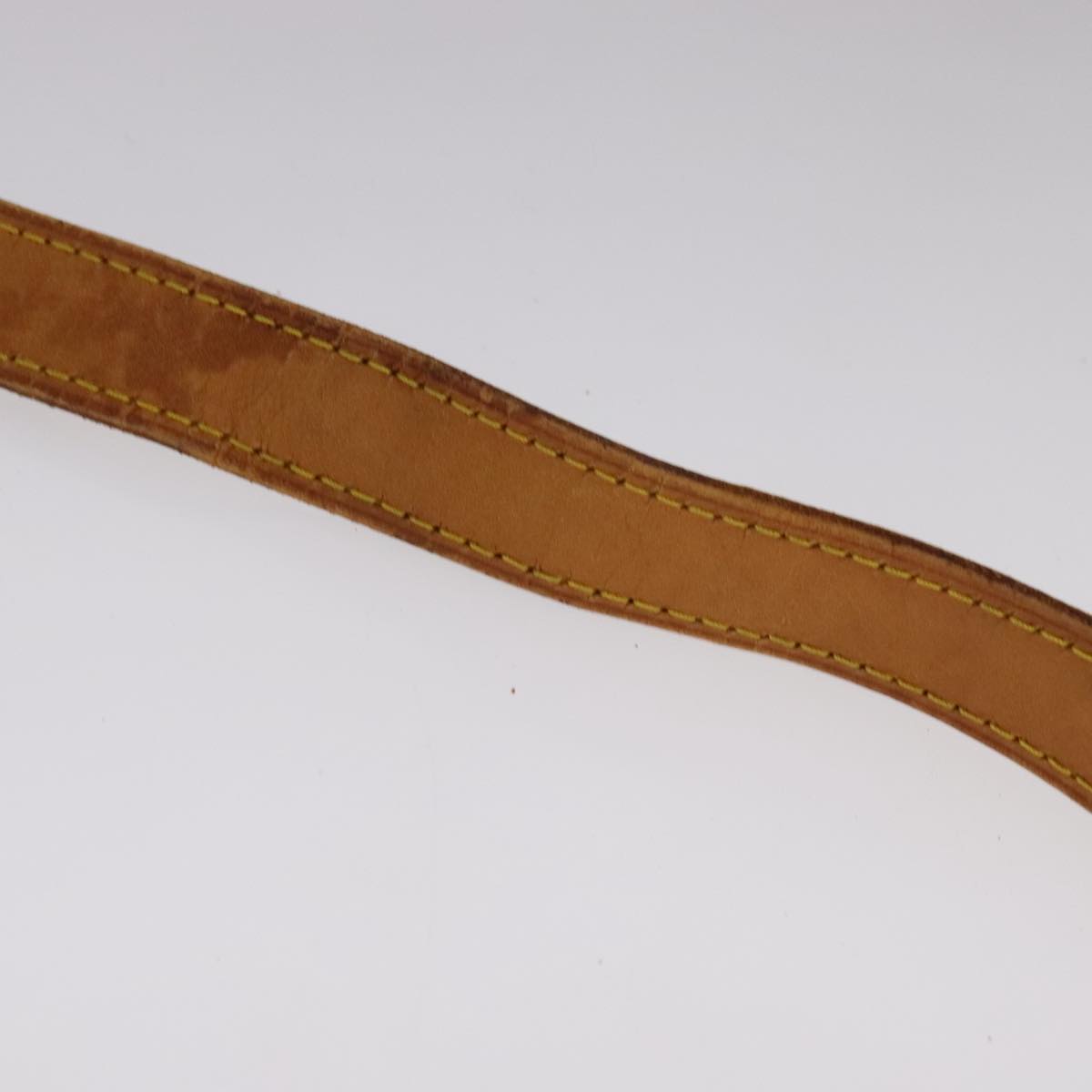 Louis Vuitton Shoulder Strap Beige Leather Bag Jewelry (Pre-Owned)