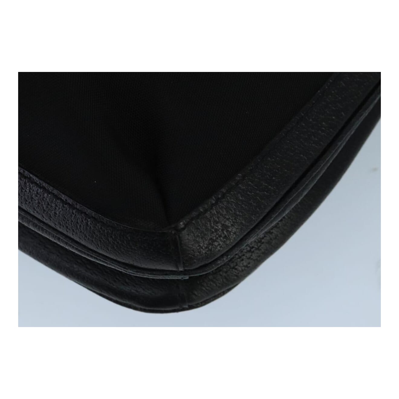 Bally Black Canvas Handbag (Pre-Owned)